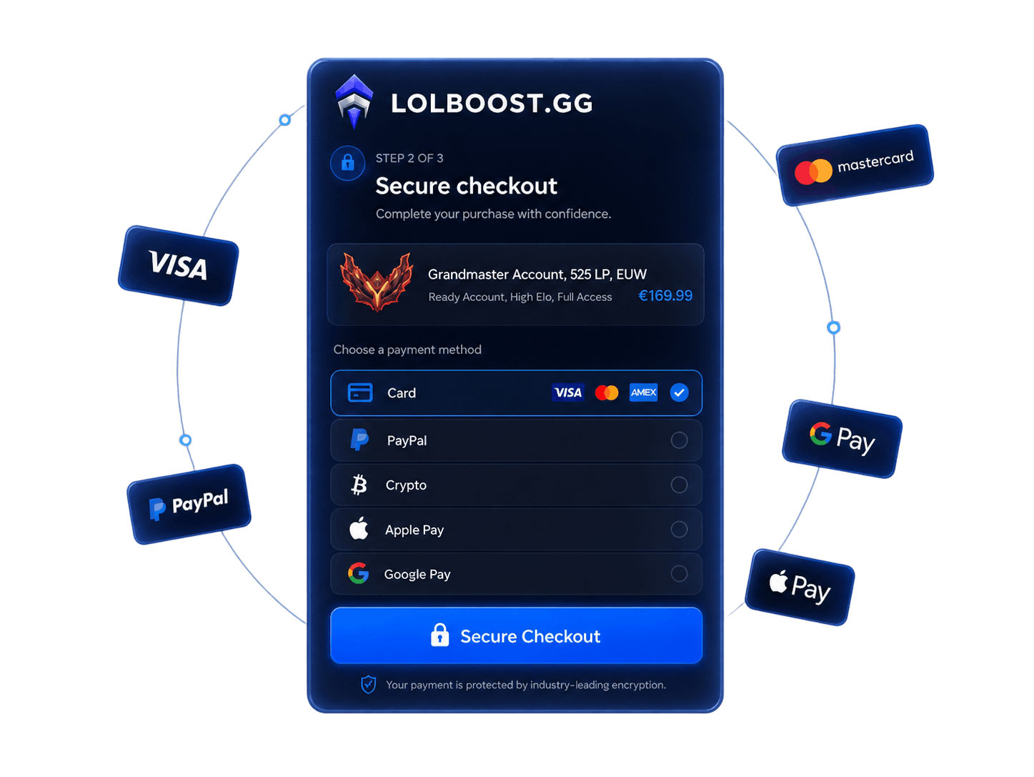 Account details illustration